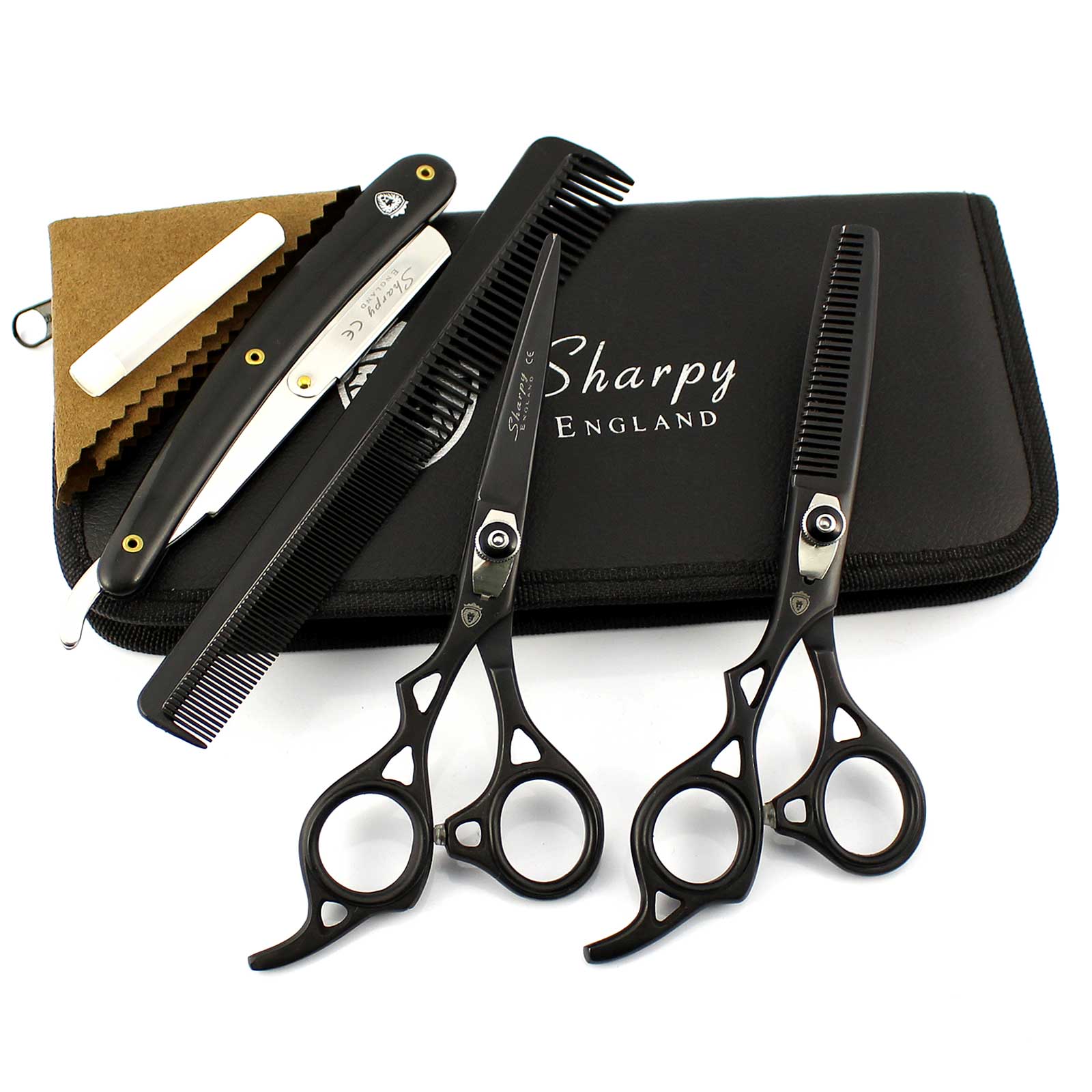Barber Hairdressing Scissors Set 6.5" SB1901LFT Sharpy England