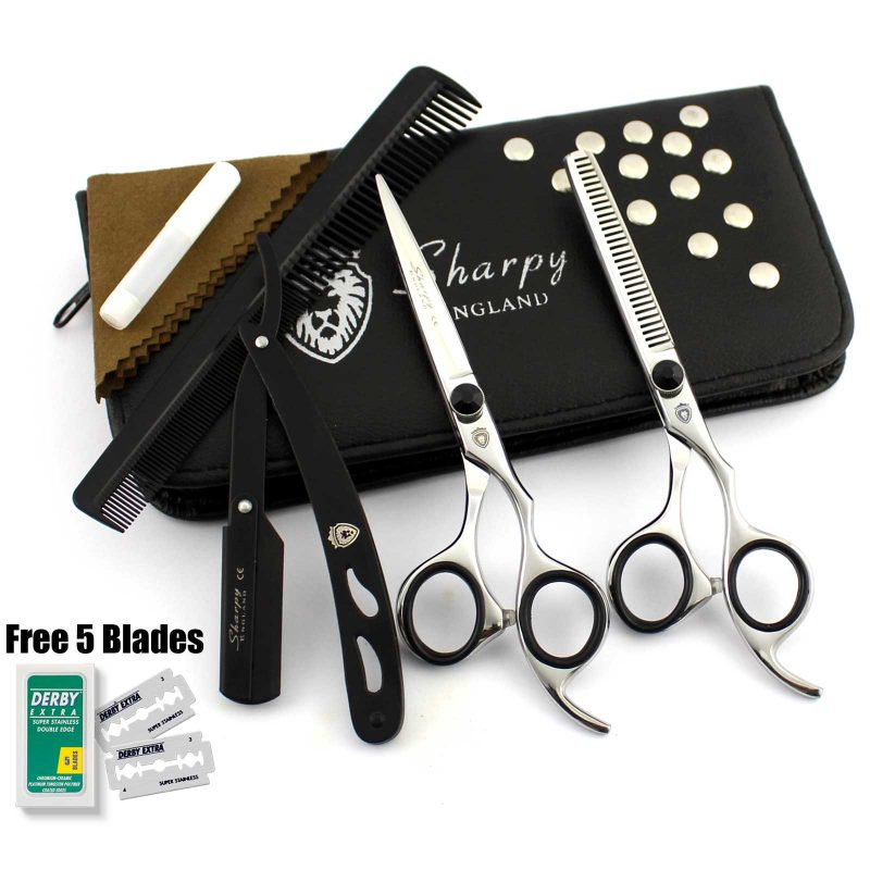 Barber Hairdressing Scissors Set 6.5" SB4001 Sharpy England