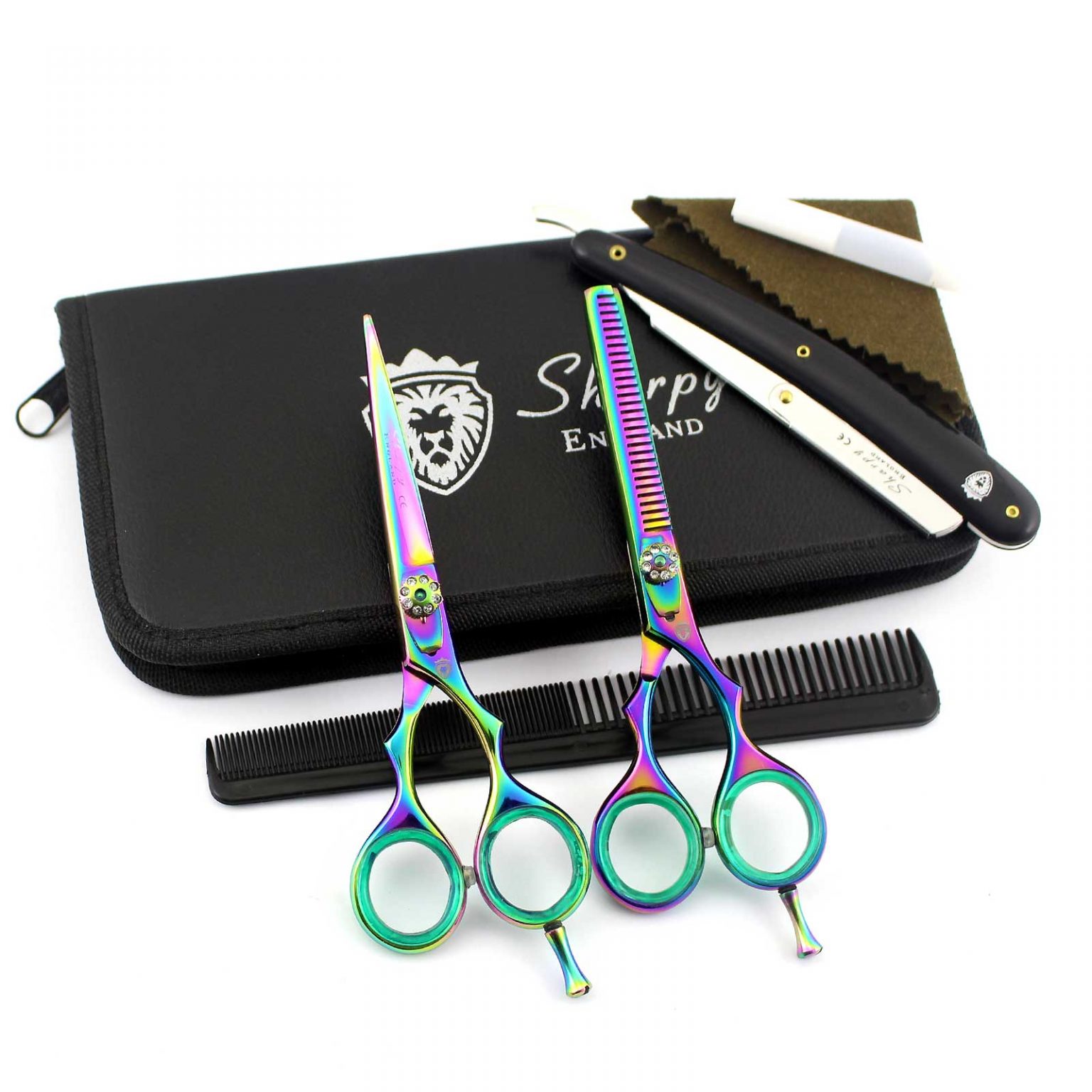 Barber Hairdressing Scissors Set 6.0" SB1102 Sharpy England